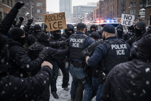 Protestors interfere ICE